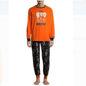 Halloween Boo crew family pajamas women's 3X